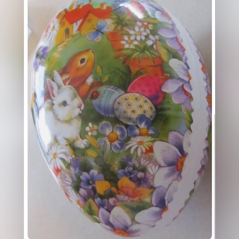 🍒 VINTAGE GERMAN PAPER EGG - Picture 5 of 14